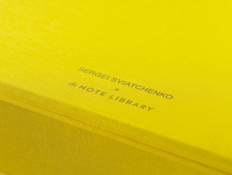 ART Notebook // Sergei Sviatchenko Yellow Box - Special Edition