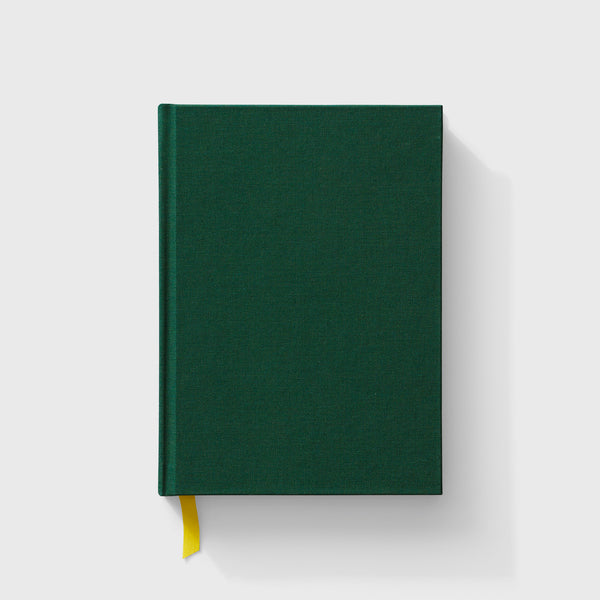 Classic Notesbog, Racing Green, Front - The Note Library