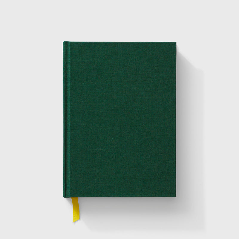 Classic Notesbog, Racing Green, Front - The Note Library