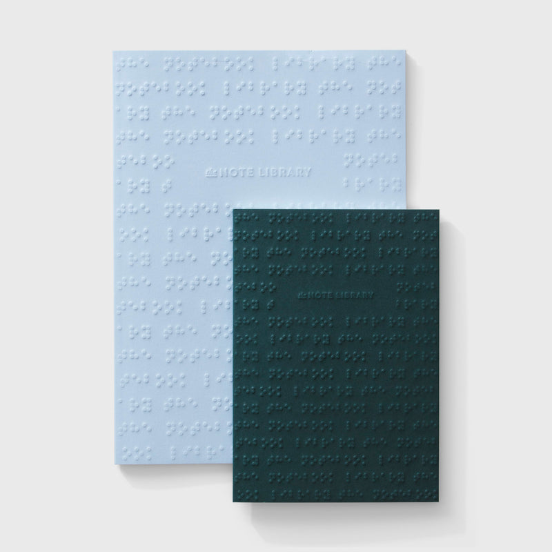 Bundle - Creative Notebook // A4 Light Blue + A5 Racing Green