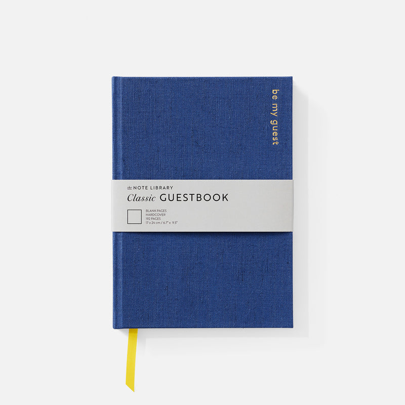 Bundle - 2 x Classic Guestbook // Indigo Blue & Rose