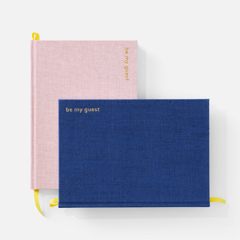 Classic Guestbook // Indigo Blue