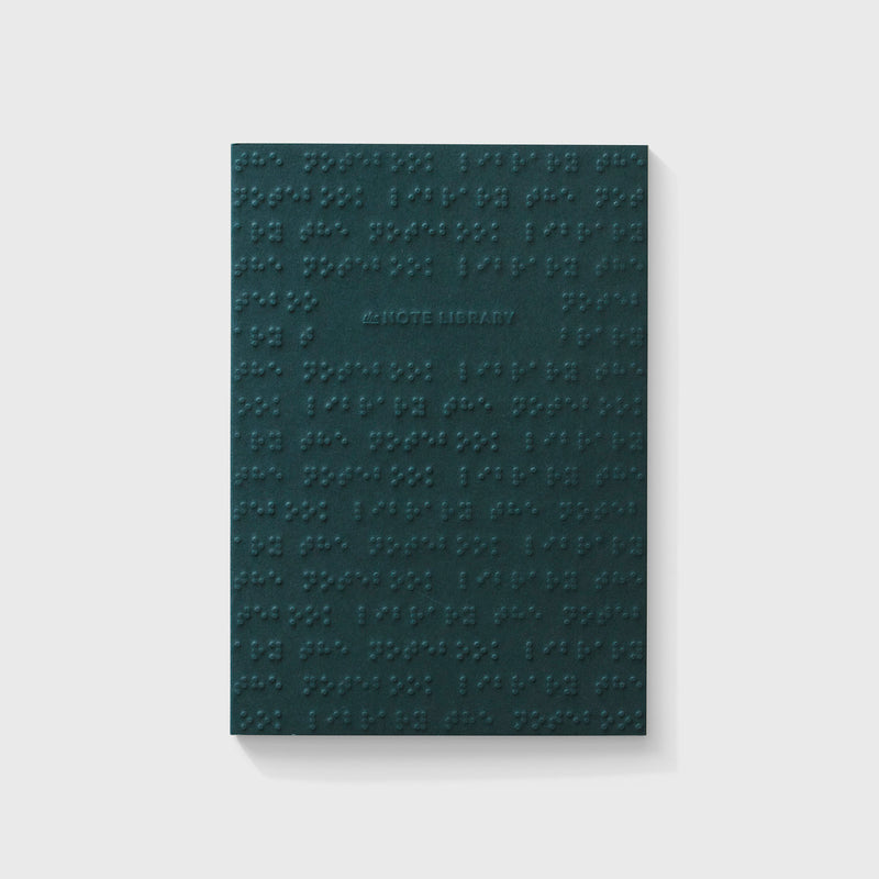 Creative Notesbog A5 // Racing Green front u. tekst